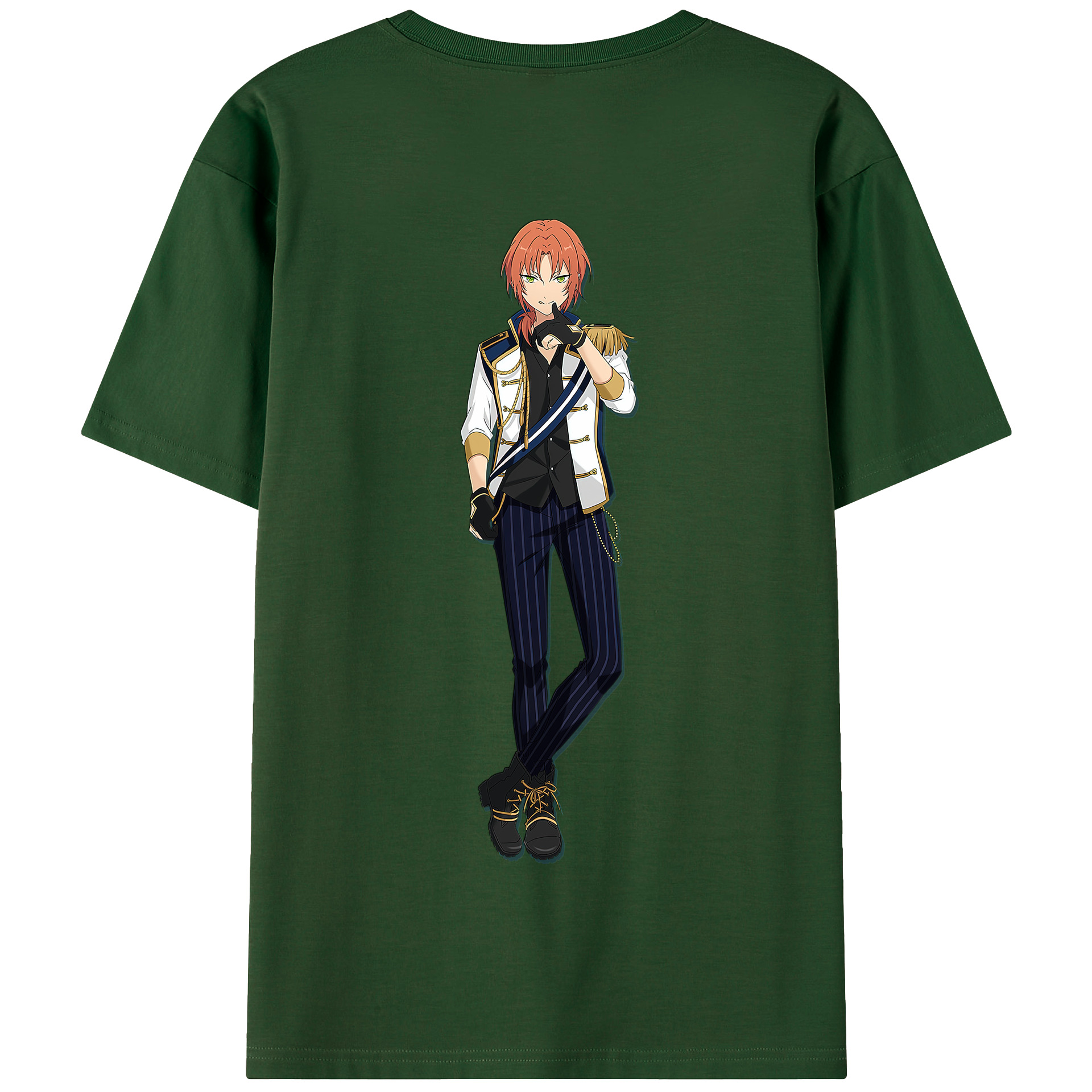 （画像用） あんさんぶるスターズ! Ensemble Stars 綿100％半袖Tシャツ（背面プリント）
